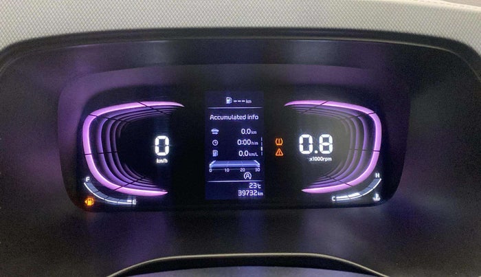 2023 KIA CARENS PREMIUM 1.4 PETROL 7 STR, Petrol, Manual, 39,689 km, Odometer Image
