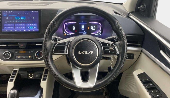 2023 KIA CARENS PREMIUM 1.4 PETROL 7 STR, Petrol, Manual, 39,689 km, Steering Wheel Close Up
