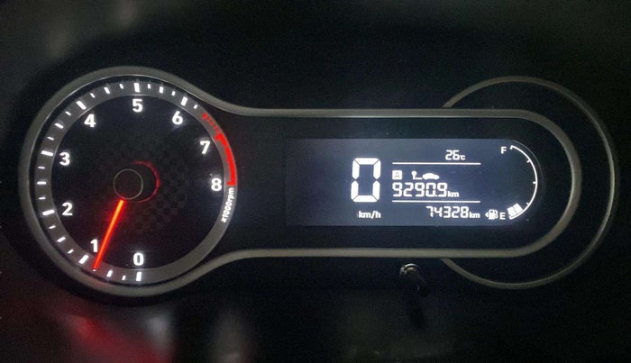 2022 Hyundai GRAND I10 NIOS SPORTZ 1.2 KAPPA VTVT, Petrol, Manual, 74,317 km, Odometer Image