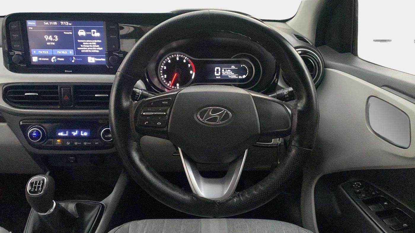 2022 Hyundai GRAND I10 NIOS SPORTZ 1.2 KAPPA VTVT, Petrol, Manual, 74,317 km, Steering Wheel Close Up