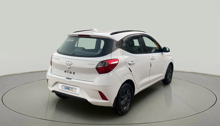 2022 Hyundai GRAND I10 NIOS SPORTZ 1.2 KAPPA VTVT, Petrol, Manual, 74,317 km, Right Back Diagonal