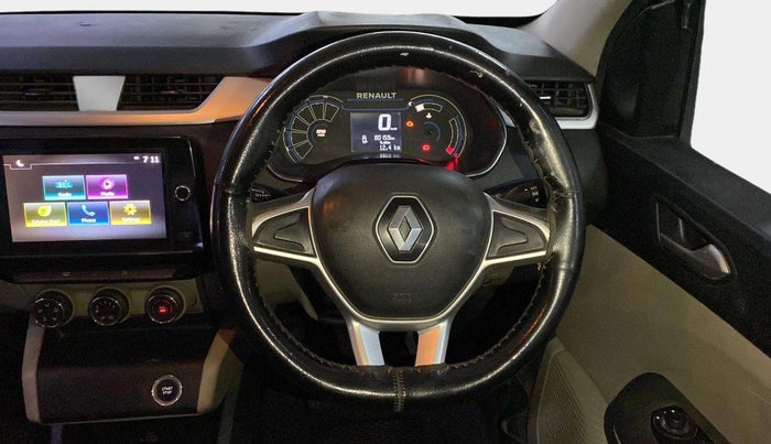 2019 Renault TRIBER RXZ, Petrol, Manual, 80,120 km, Steering Wheel Close Up