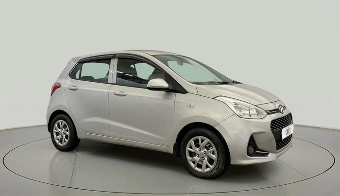 2017 Hyundai Grand i10 SPORTZ 1.2 KAPPA VTVT, Petrol, Manual, 50,757 km, Right Front Diagonal