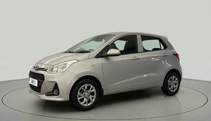 2017 Hyundai Grand i10 SPORTZ 1.2 KAPPA VTVT, Petrol, Manual, 50,757 km, Left Front Diagonal