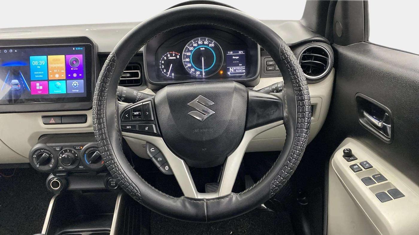 2019 Maruti IGNIS ZETA 1.2 AMT, Petrol, Automatic, 52,302 km, Steering Wheel Close Up