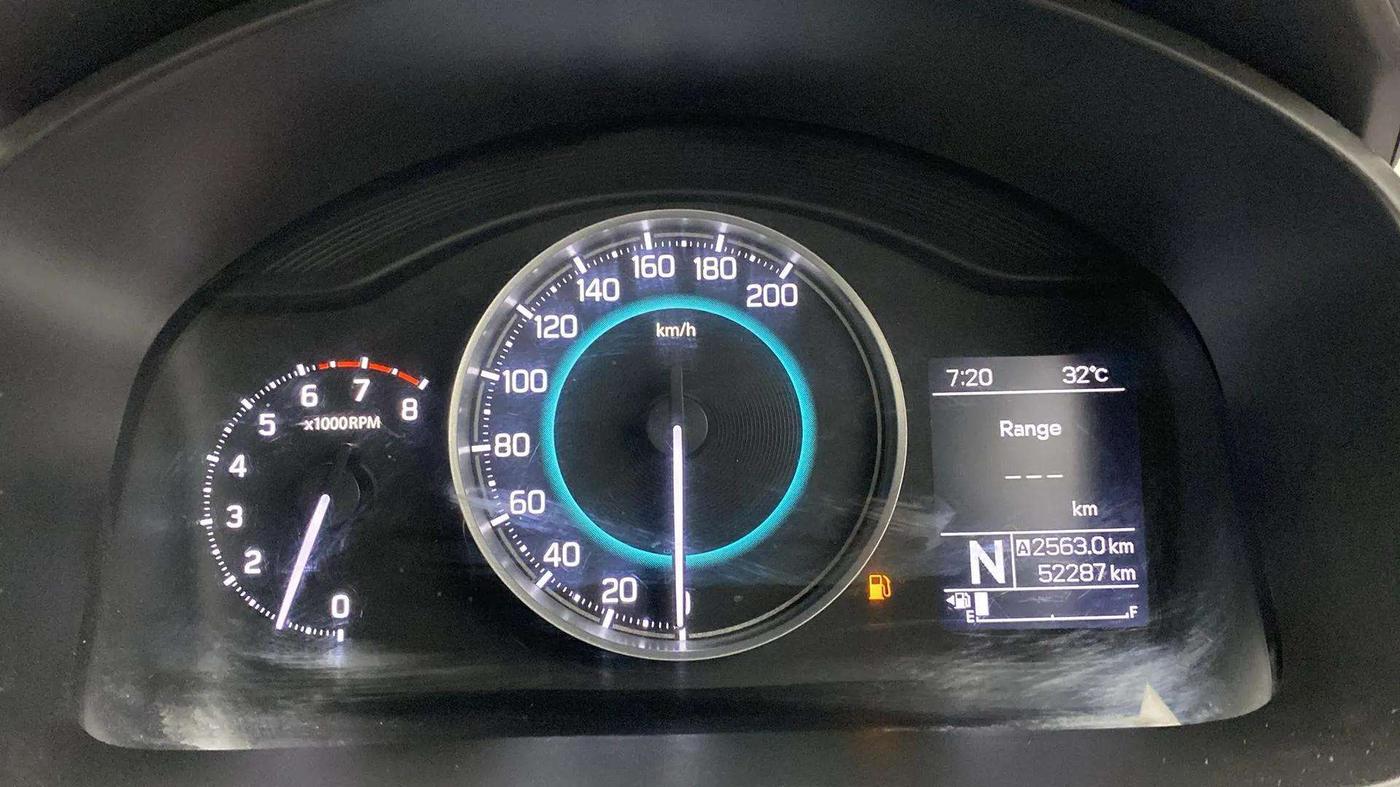 2019 Maruti IGNIS ZETA 1.2 AMT, Petrol, Automatic, 52,302 km, Odometer Image