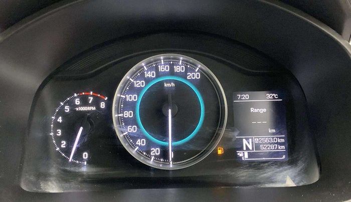 2019 Maruti IGNIS ZETA 1.2 AMT, Petrol, Automatic, 52,284 km, Odometer Image