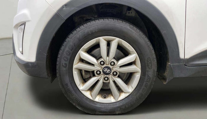2016 Hyundai Creta SX PLUS 1.6 PETROL, Petrol, Manual, 57,280 km, Left Front Wheel