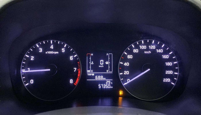 2016 Hyundai Creta SX PLUS 1.6 PETROL, Petrol, Manual, 57,280 km, Odometer Image