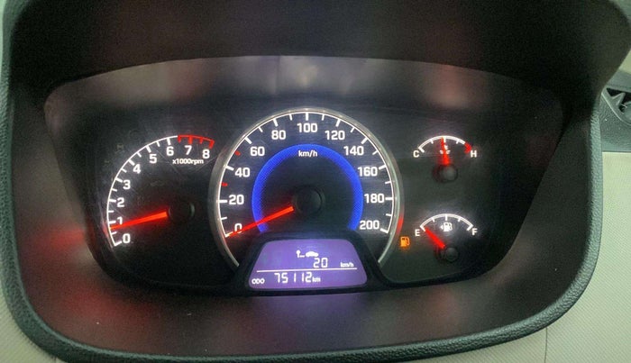 2017 Hyundai Grand i10 MAGNA 1.2 KAPPA VTVT, Petrol, Manual, 75,104 km, Odometer Image