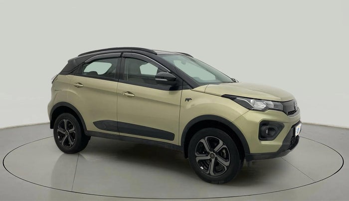 2022 Tata NEXON XZA PLUS (PREMIUM) KAZIRANGA PETROL, Petrol, Automatic, 21,043 km, Right Front Diagonal