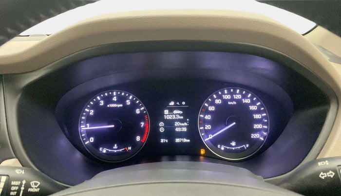 2016 Hyundai Elite i20 ASTA 1.2 (O), Petrol, Manual, 35,705 km, Odometer Image