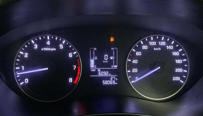 2016 Hyundai Elite i20 MAGNA 1.2, Petrol, Manual, 58,032 km, Odometer Image