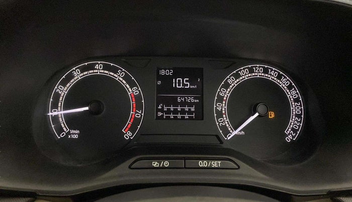 2022 Skoda SLAVIA ACTIVE 1.0L TSI MT, Petrol, Manual, 64,665 km, Odometer Image