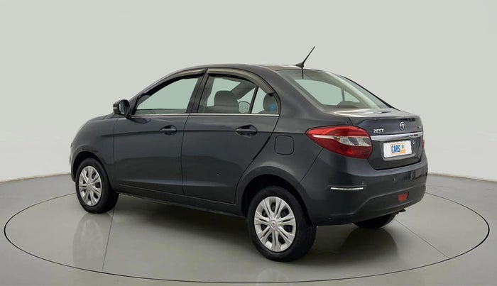 2016 Tata Zest XM PETROL, Petrol, Manual, 81,012 km, Left Back Diagonal