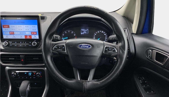 2019 Ford Ecosport TREND + 1.5L PETROL AT, Petrol, Automatic, 87,809 km, Steering Wheel Close Up