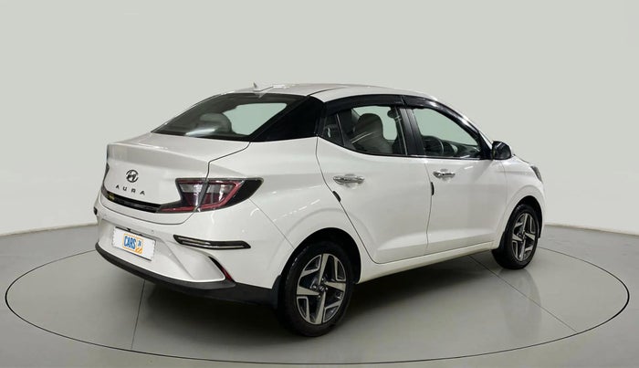 2020 Hyundai AURA SX 1.2, Petrol, Manual, 7,245 km, Right Back Diagonal