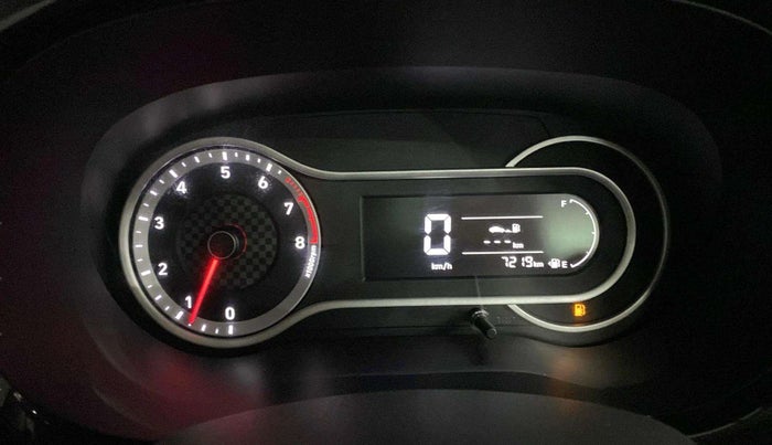 2020 Hyundai AURA SX 1.2, Petrol, Manual, 7,245 km, Odometer Image
