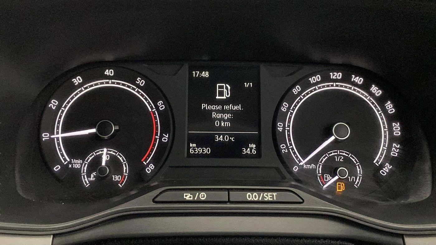 2022 Skoda KUSHAQ AMBITION 1.0L TSI MT, Petrol, Manual, 64,116 km, Odometer Image