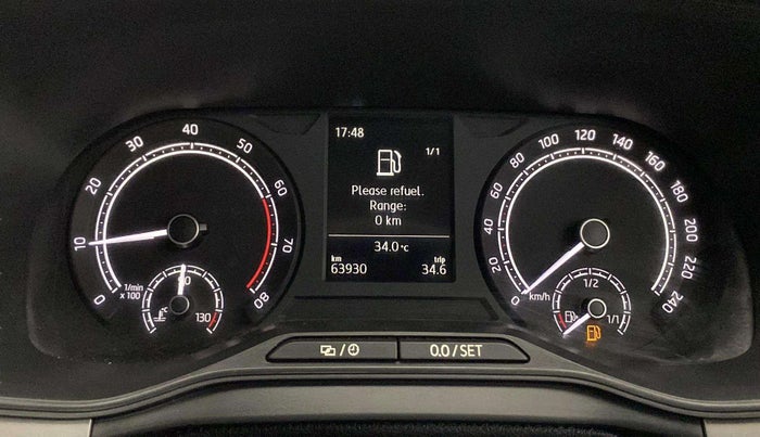 2022 Skoda KUSHAQ AMBITION 1.0L TSI MT, Petrol, Manual, 63,883 km, Odometer Image