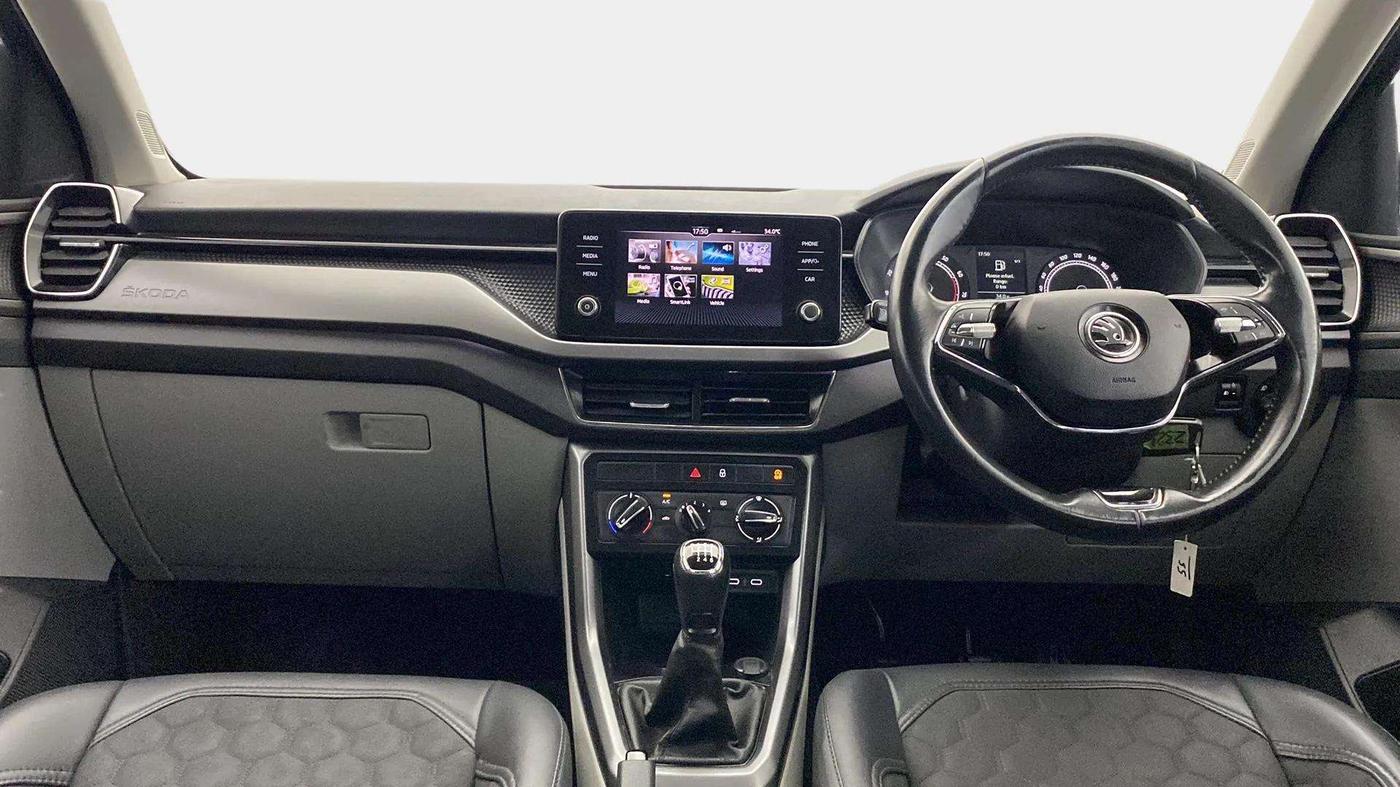 2022 Skoda KUSHAQ AMBITION 1.0L TSI MT, Petrol, Manual, 64,116 km, Dashboard