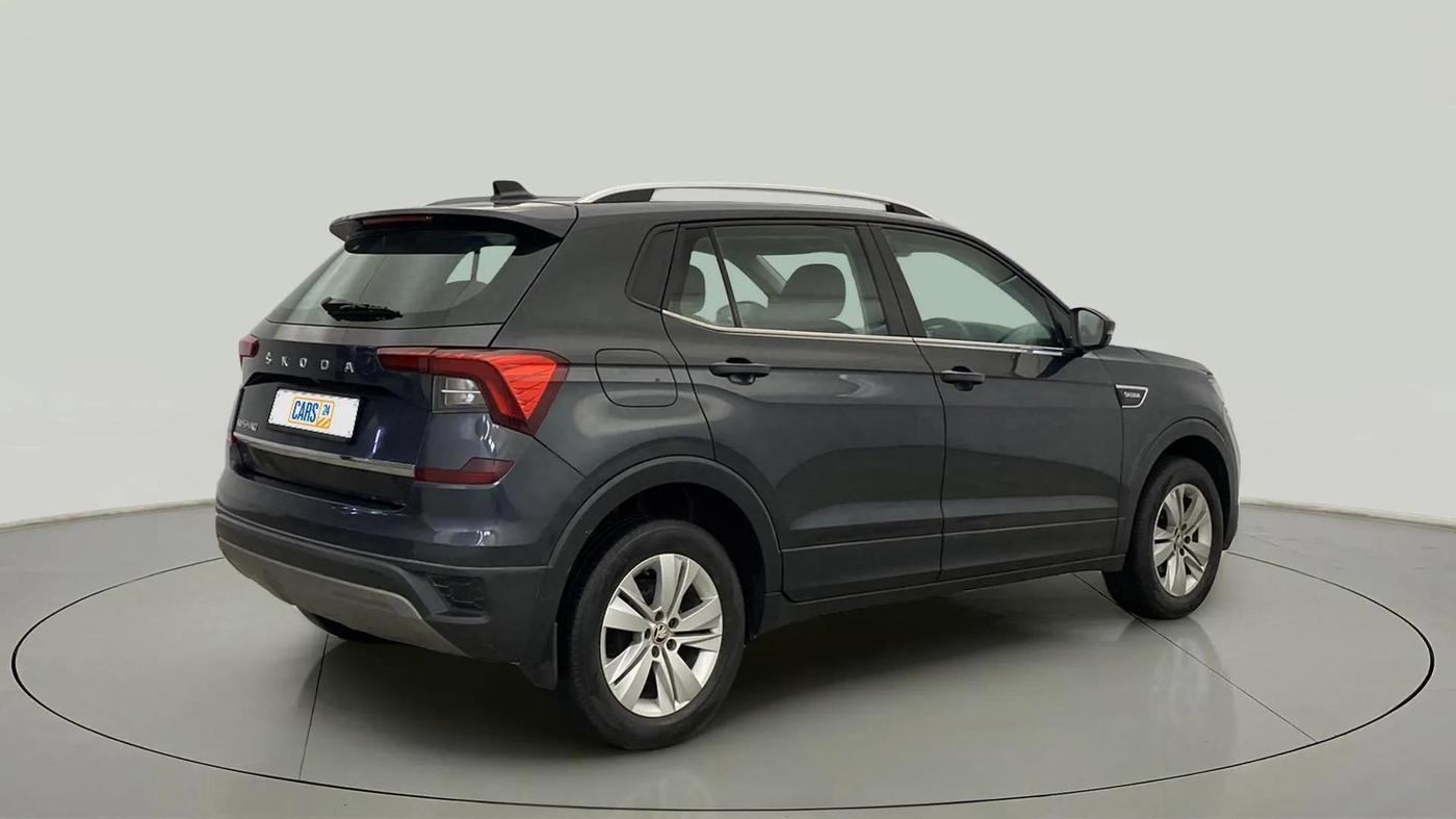 2022 Skoda KUSHAQ AMBITION 1.0L TSI MT, Petrol, Manual, 64,116 km, Right Back Diagonal