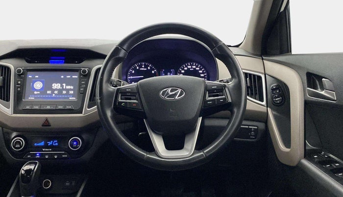 2018 Hyundai Creta SX AT 1.6 PETROL, Petrol, Automatic, 63,812 km, Steering Wheel Close Up