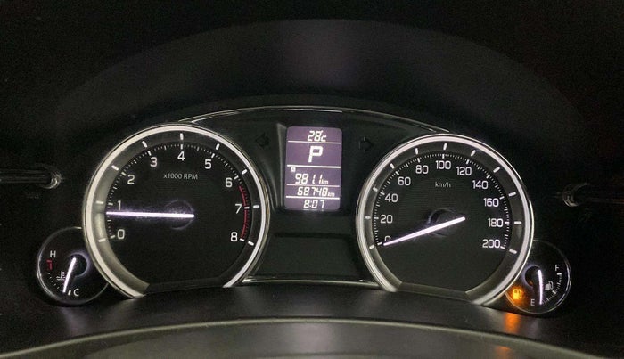 2018 Maruti Ciaz ZETA 1.4  AT PETROL, Petrol, Automatic, 68,838 km, Odometer Image