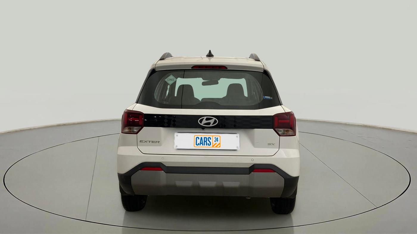 2024 Hyundai EXTER SX 1.2 CNG MT, CNG, Manual, 8,922 km, Back/Rear