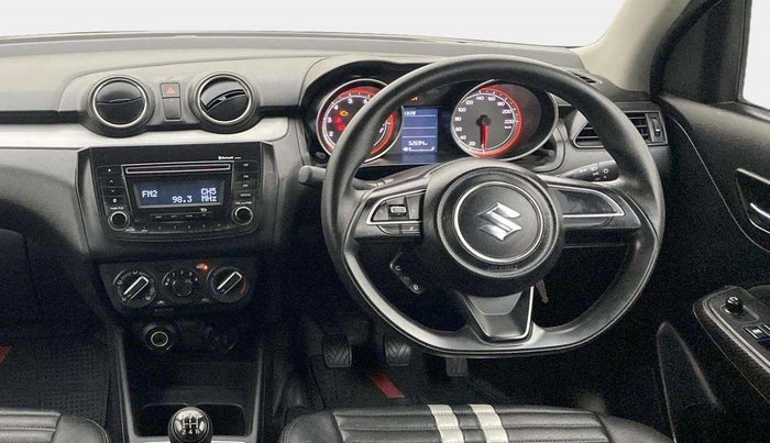 2019 Maruti Swift VXI, Petrol, Manual, 52,695 km, Steering Wheel Close Up