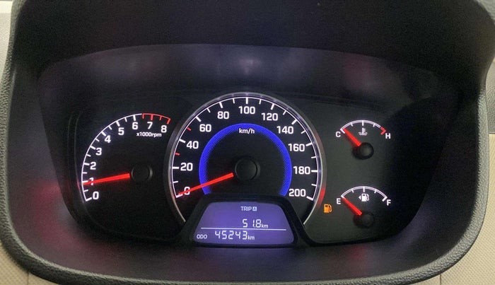 2015 Hyundai Grand i10 MAGNA 1.2 KAPPA VTVT, Petrol, Manual, 45,191 km, Odometer Image