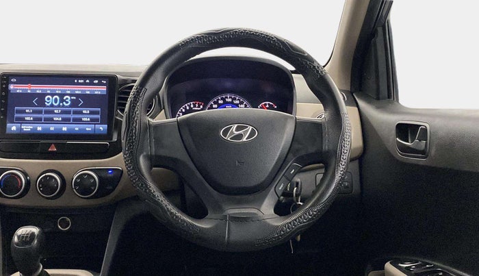 2015 Hyundai Grand i10 MAGNA 1.2 KAPPA VTVT, Petrol, Manual, 45,191 km, Steering Wheel Close Up