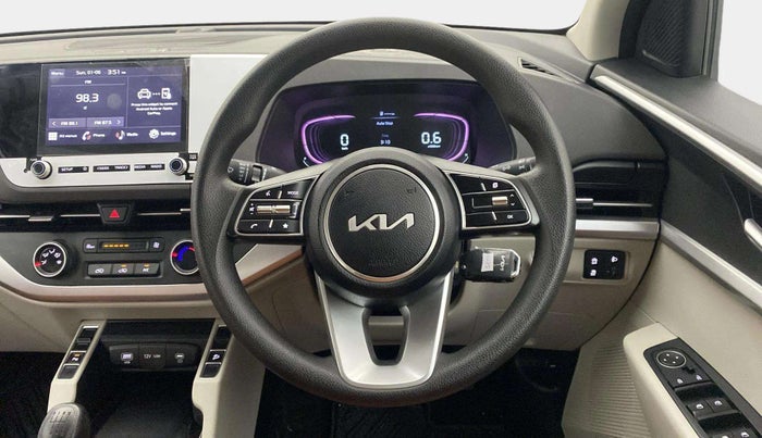 2024 KIA CARENS PRESTIGE 1.5 PETROL 7 STR, Petrol, Manual, 12,075 km, Steering Wheel Close Up