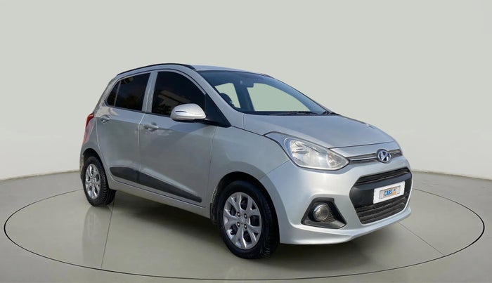 2015 Hyundai Grand i10 SPORTZ 1.2 KAPPA VTVT, Petrol, Manual, 72,408 km, Right Front Diagonal