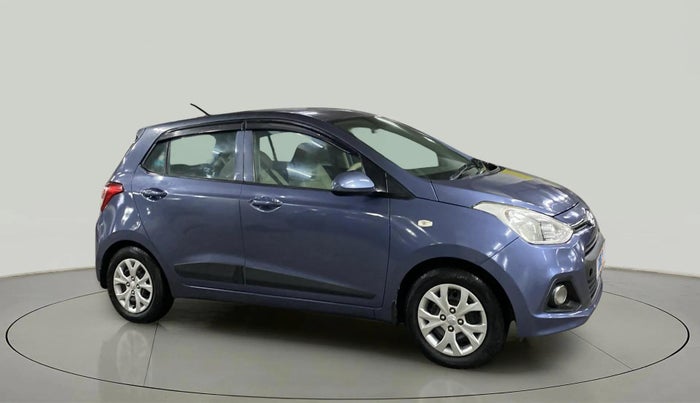 2014 Hyundai Grand i10 MAGNA 1.2 KAPPA VTVT, CNG, Manual, 23,625 km, Right Front Diagonal