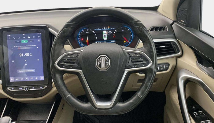 2021 MG HECTOR SHARP 1.5 PETROL CVT, Petrol, Automatic, 51,277 km, Steering Wheel Close Up