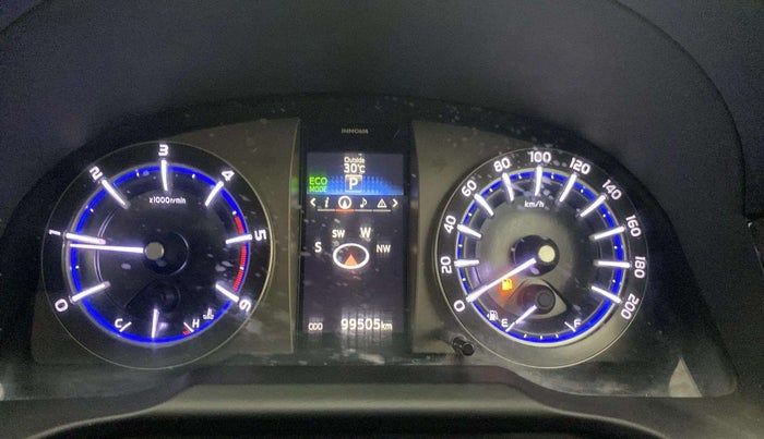 2017 Toyota Innova Crysta 2.8 ZX AT 7 STR, Diesel, Automatic, 99,486 km, Odometer Image