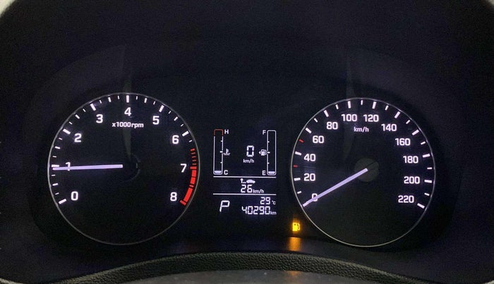 2018 Hyundai Creta SX AT 1.6 PETROL, Petrol, Automatic, 40,250 km, Odometer Image