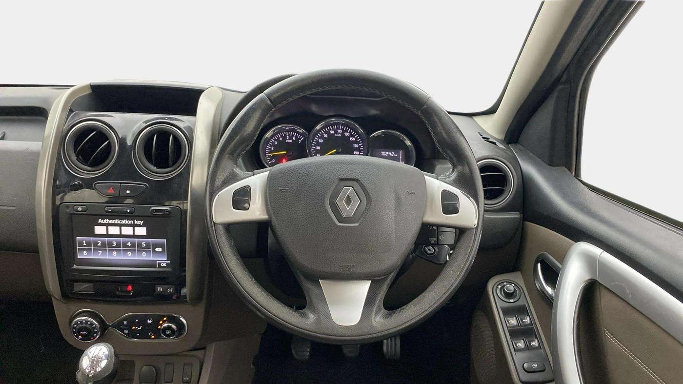 2019 Renault Duster 110 PS RXZ DIESEL, Diesel, Manual, 70,323 km, Steering Wheel Close Up