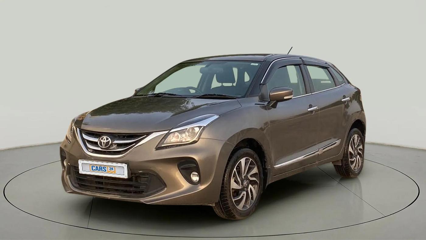 2021 Toyota Glanza G, Petrol, Manual, 54,070 km, Left Front Diagonal