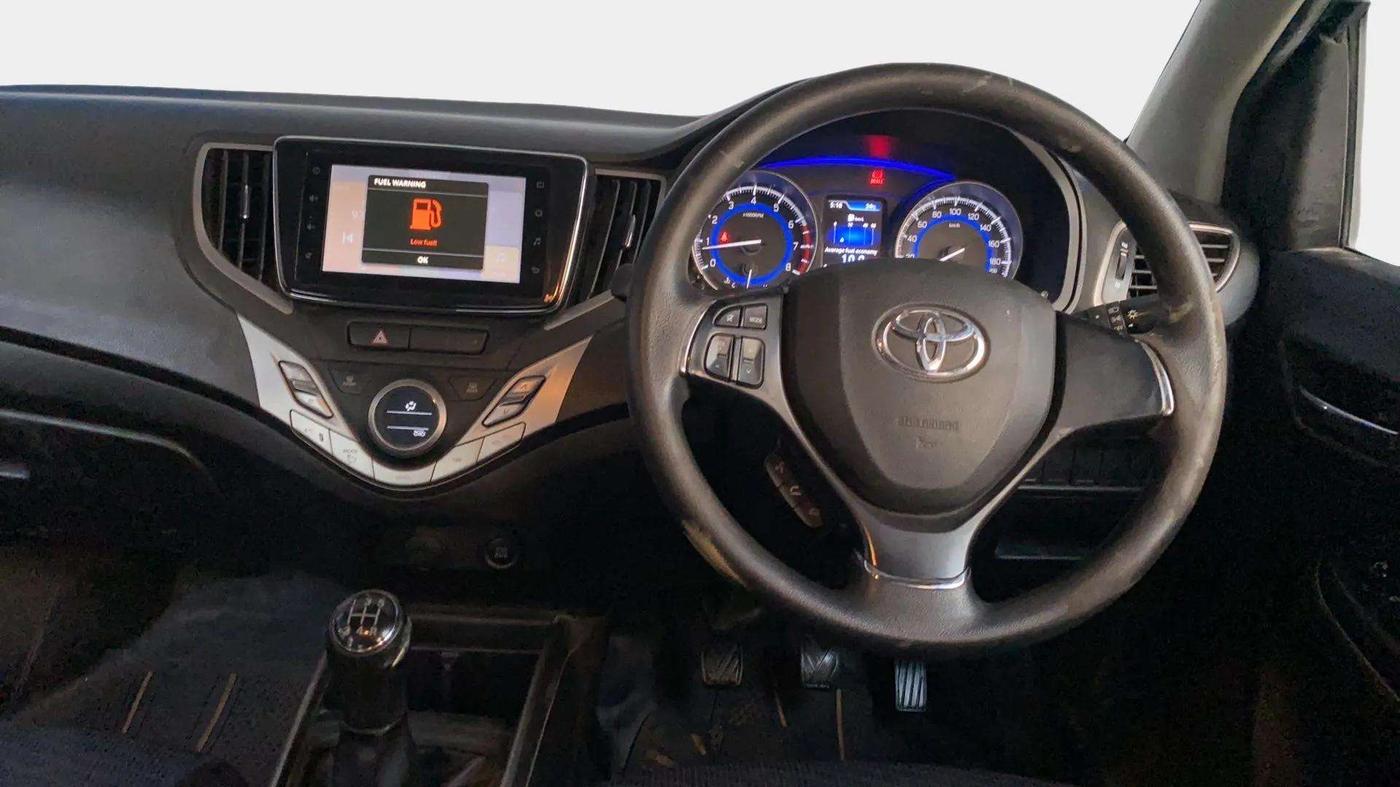 2021 Toyota Glanza G, Petrol, Manual, 54,070 km, Steering Wheel Close Up