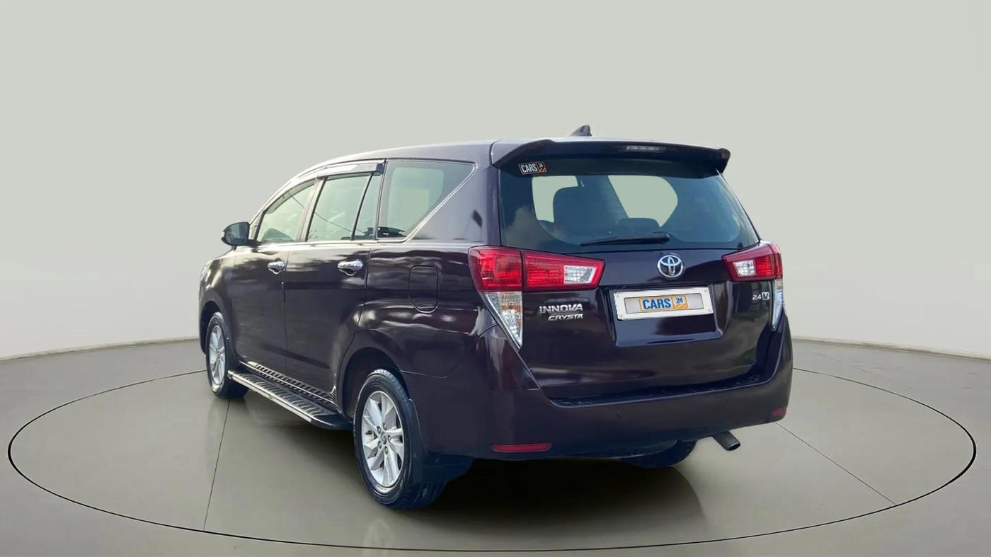 2016 Toyota Innova Crysta 2.4 VX 8 STR, Diesel, Manual, 95,502 km, Left Back Diagonal