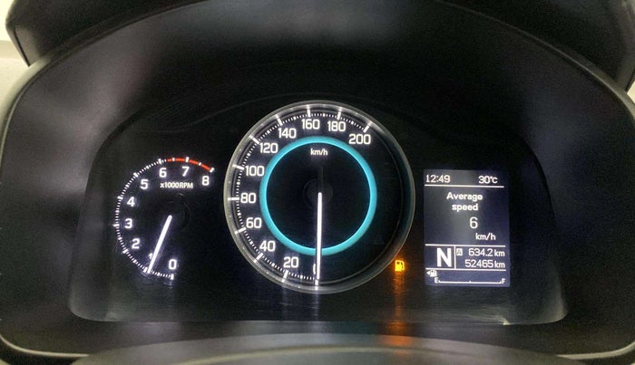 2017 Maruti IGNIS DELTA 1.2 AMT, Petrol, Automatic, 52,437 km, Odometer Image