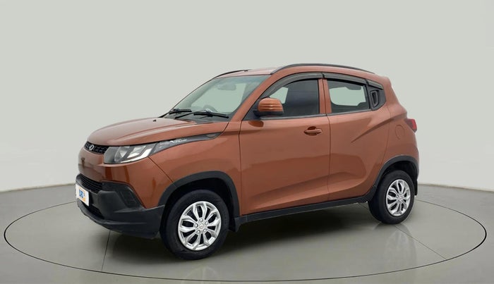 2017 Mahindra Kuv100 K4 PLUS 6 STR, Petrol, Manual, 82,153 km, Left Front Diagonal