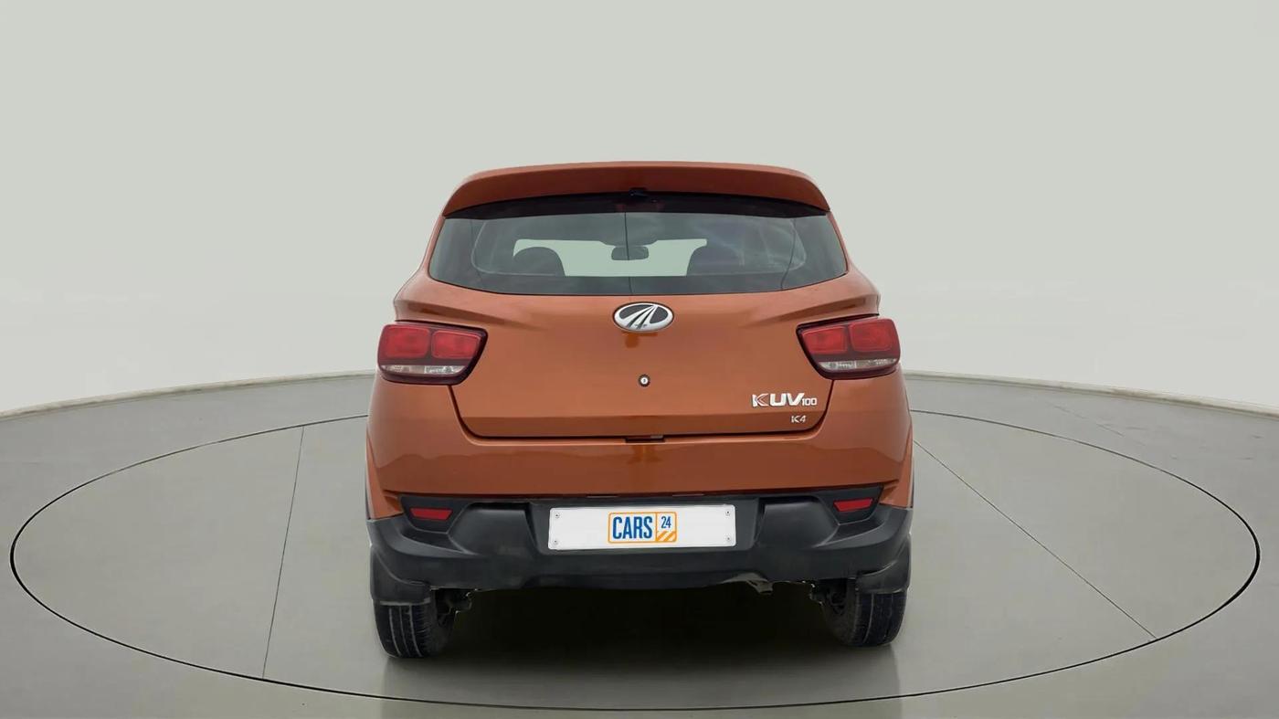 2017 Mahindra Kuv100 K4 PLUS 6 STR, Petrol, Manual, 82,153 km, Back/Rear