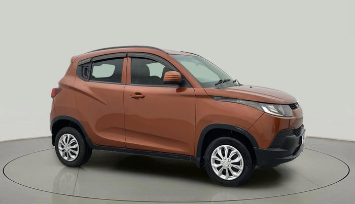 2017 Mahindra Kuv100 K4 PLUS 6 STR, Petrol, Manual, 82,153 km, Right Front Diagonal
