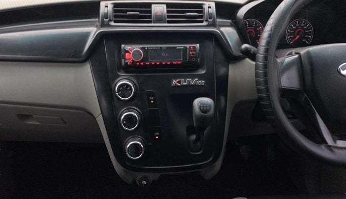 2017 Mahindra Kuv100 K4 PLUS 6 STR, Petrol, Manual, 82,153 km, Air Conditioner