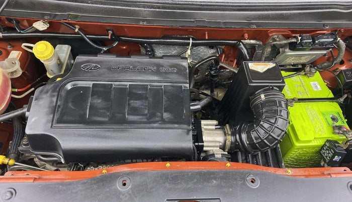 2017 Mahindra Kuv100 K4 PLUS 6 STR, Petrol, Manual, 82,153 km, Engine View