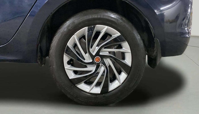 2022 Tata TIGOR XZ PLUS CNG, CNG, Manual, 60,494 km, Left Rear Wheel