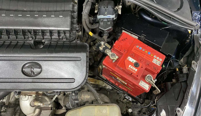 2022 Tata TIGOR XZ PLUS CNG, CNG, Manual, 60,494 km, Engine View - Left